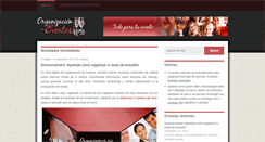 Desktop Screenshot of organizacion-eventos.net